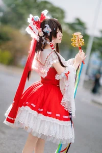 Ethereal Reimu Cosplay by Hua Qi Hana at Firefly Comic-Con Part01 - image 17
