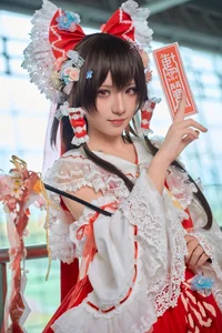 Ethereal Reimu Cosplay by Hua Qi Hana at Firefly Comic-Con Part01 - image 36