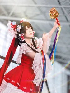 Ethereal Reimu Cosplay by Hua Qi Hana at Firefly Comic-Con Part01 - image 32