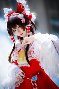 Ethereal Reimu Cosplay by Hua Qi Hana at Firefly Comic-Con Part01 - image 24