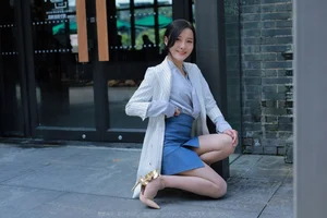 IESS Wanping Blue Goddess: A Masterpiece of Contemporary Fashion Photography and Elegant Styling - image 16