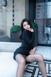 Elegant Glamour Photography: Shi An An in XingYan Star Face Vol.426 – A Stunning Black Lingerie Portrait Collection for Fashion Inspiration - image 18