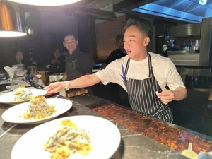 Businessman Cuong Do La Shows Off Culinary Skills as Wife Dam Thu Trang Reacts - image 0