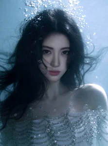 Ju Jingyi Ocean Princess Photoshoot: A Stunning Fantasy of Ethereal Beauty - image 4