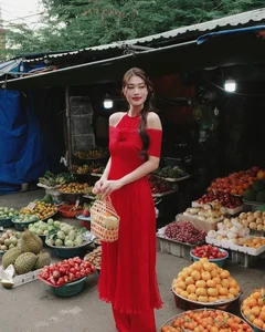 Vietnamese Celebrities Shine in Traditional Ao Dai for Tet Celebrations - image 7
