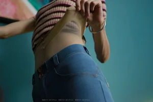 Xiaoliu Showcases Urban Chic in IESS Jeans and Silk Collection - image 81