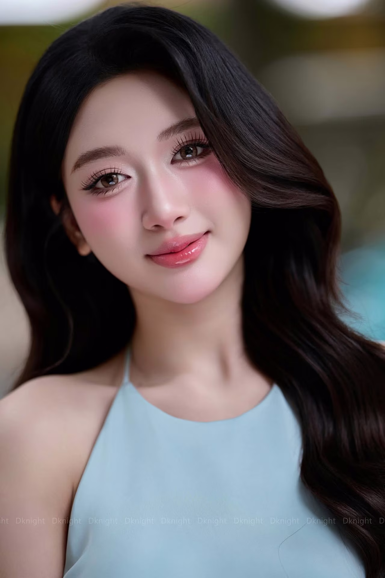 VGU No.146: Enchanting Vietnamese Beauty A Vision of Grace and Elegance with Fresh Blooms