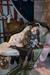 Coser Yunx1x1's Elegant Maid Cosplay in a Luxurious Setting: Shuncong Part01. - image 11