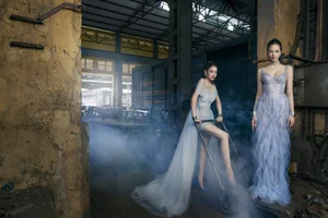 Lương Thùy Linh and Thanh Thuy Stun in Morning Dew-Inspired Gowns - image 5