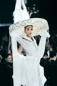 Supermodel Thanh Hang Makes a Grand Return to the Runway Following Her Star-Studded Wedding - image 8