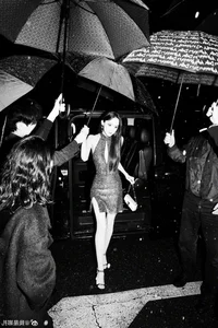 Gulnazar Stuns at Tom Ford Milan Fashion Week Show - image 0