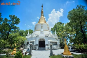 Spiritual Serenity: Discovering the Breathtaking Burmese-Style Buddhist Stupa in Hue - image 1