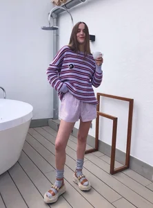 Tăng Thanh Hà and the Sophisticated Pyjama Trend: How Fashionistas Master the Sleepwear-as-Daywear Aesthetic - image 1