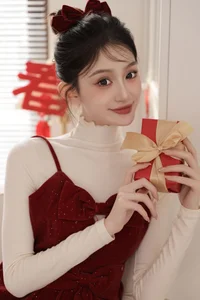 YiTuYu Art Language Vol.6319: Intimate Portraits of Xiao Dou Dou Yao Bao Fu in Soft Light - image 17