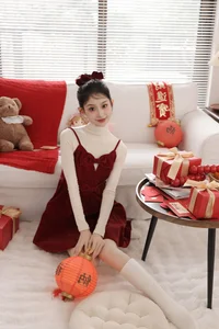 YiTuYu Art Language Vol.6319: Intimate Portraits of Xiao Dou Dou Yao Bao Fu in Soft Light - image 16