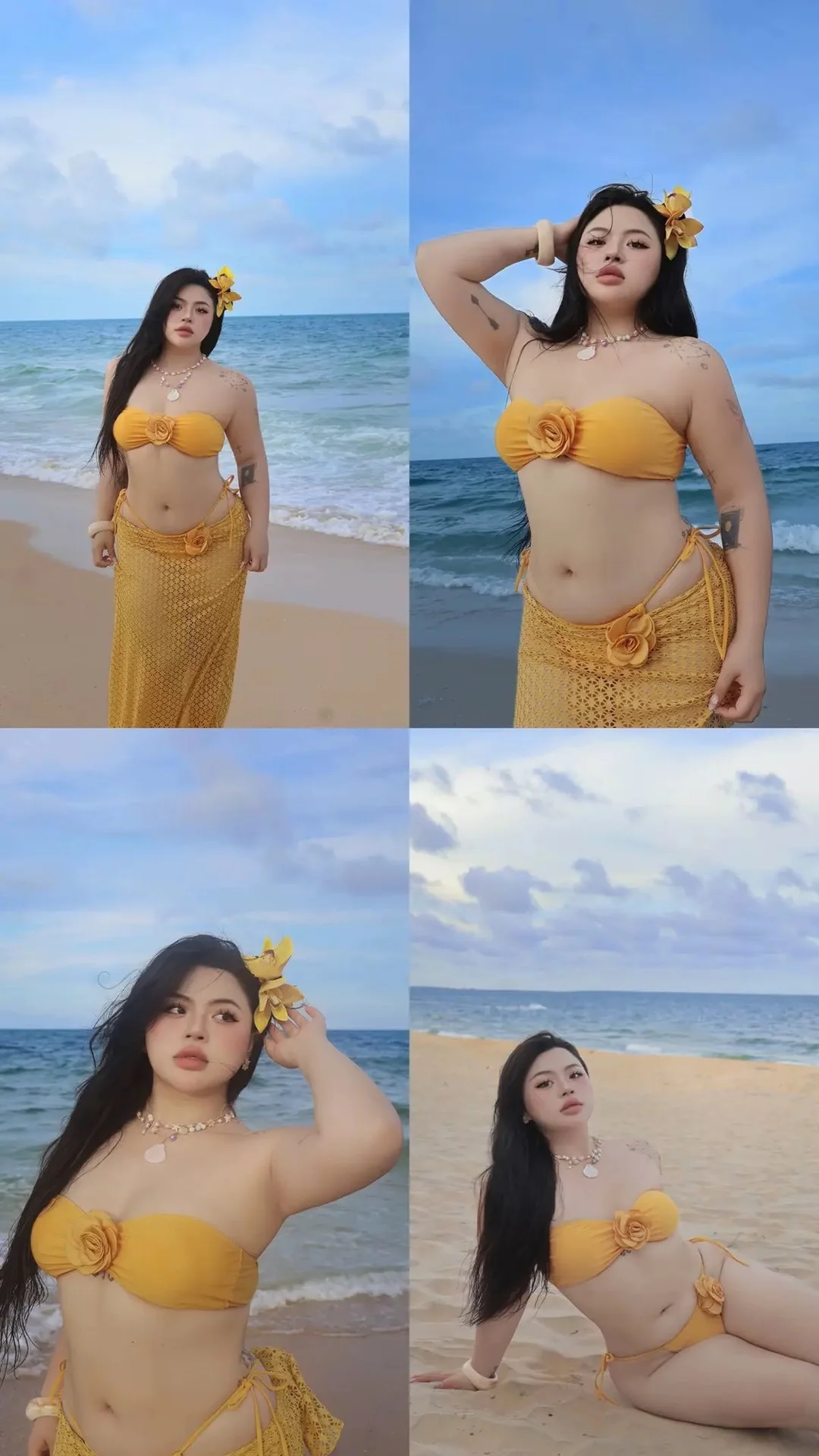 Inclusive Beach Fashion: Stunning Outfit Ideas for Curvy and Plus-Size Women