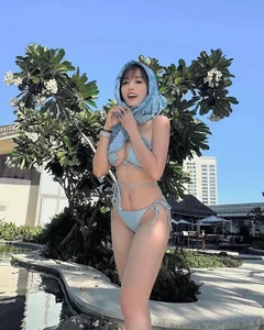 Stunning Gallery: Tiktoker Ha Kim Showcases Radiant Beauty and Fitness in Latest Bikini Collection - image 8
