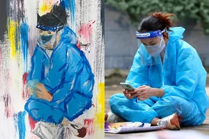 Mina Pham's Reaction to Her Son's Hilariously Honest Portrait Drawing - image 6