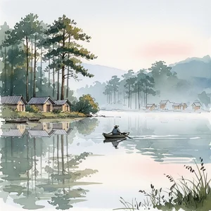 Beautiful and Simple Landscape Painting Gallery - image 19