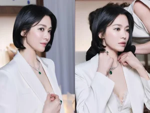 Song Hye Kyo Shines in France: Raw Unedited Photos Reveal the True Ageless Beauty of the K-Drama Queen - image 4
