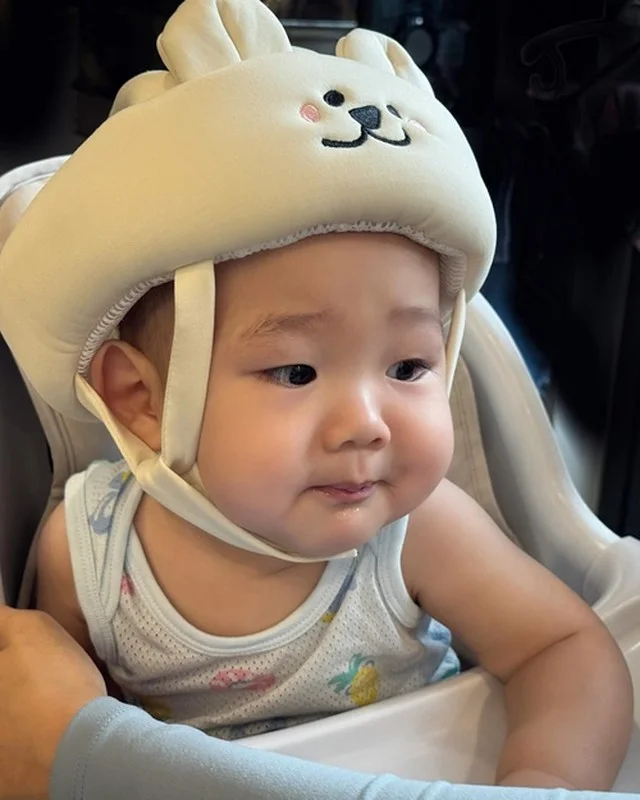 Minh Hang Shares Adorable Photos of Her Chubby-Cheeked Baby Boy