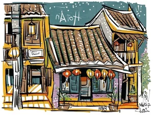 Creative Guide to Drawing Vietnam’s Historic Landmarks and Cultural Heritage Sites - image 3