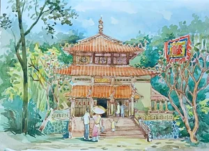 Creative Guide to Drawing Vietnam’s Historic Landmarks and Cultural Heritage Sites - image 23