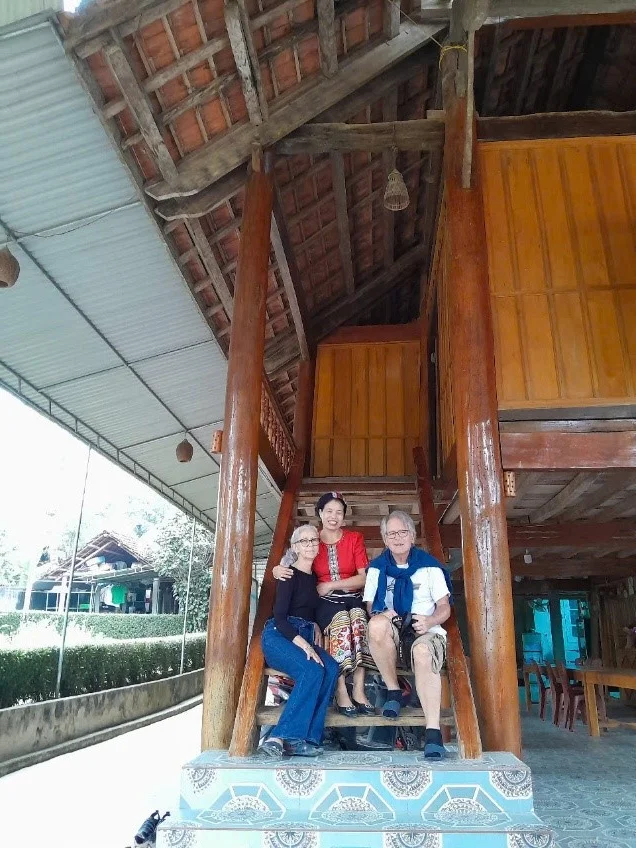 Exploring Community Tourism Villages with Ho Van Cuong's Wife