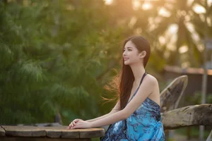 Elegant Portraits in YiTuYu Art Language Vol.4808 with Zhao Xiao Ya - image 10
