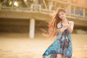 Elegant Portraits in YiTuYu Art Language Vol.4808 with Zhao Xiao Ya - image 1