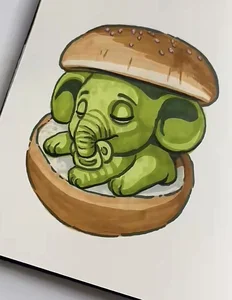 130+ Cute and Funny Brainrot Character Drawings for Ultimate Gen Z Humor - image 7