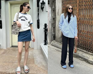 4 Vietnamese Style Icons Who Master the Art of Styling Flat Shoes for a Height-Boosting Look - image 0