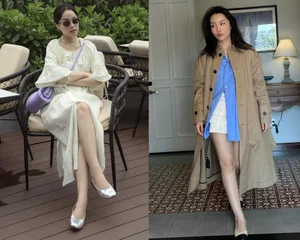 4 Vietnamese Style Icons Who Master the Art of Styling Flat Shoes for a Height-Boosting Look - image 5