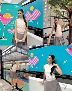 Vietnamese Influencer Ngoc Thao Shines on the Pickleball Court with Stunning Style - image 3