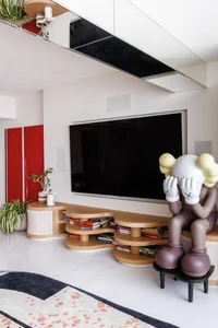 Duplex Living Redefined: A Two-Story Apartment of Contrasting Identities - image 19