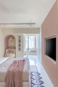 Duplex Living Redefined: A Two-Story Apartment of Contrasting Identities - image 13