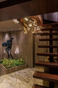 Duplex Living Redefined: A Two-Story Apartment of Contrasting Identities - image 7