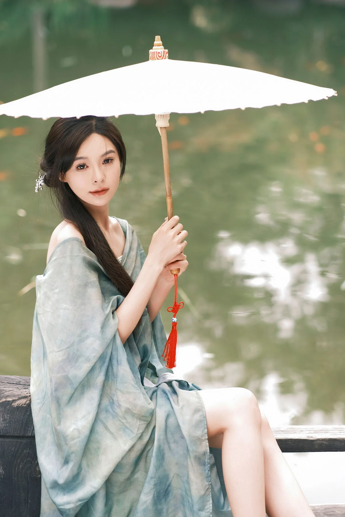 Stunning Portraits of Qian Qian in YiTuYu Art Language Vol.7922