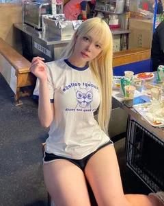 Bold Street Style: Korean Influencer Sparks Debate with Daring Late-Night Fashion Choice - image 4