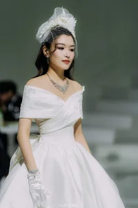 Miss Huong Giang and Thuy Tien Stun in Goddess-Like Bridal Wear - image 4