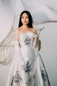 Miss Huong Giang and Thuy Tien Stun in Goddess-Like Bridal Wear - image 12