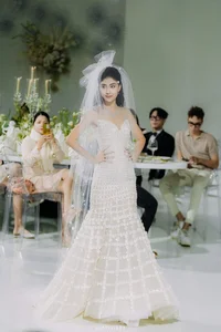 Miss Huong Giang and Thuy Tien Stun in Goddess-Like Bridal Wear - image 0