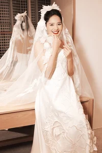 Miss Huong Giang and Thuy Tien Stun in Goddess-Like Bridal Wear - image 1