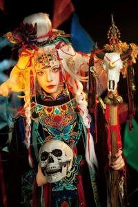 YiTuYu Art Language Vol.10553: A Focused Study of Grace with Model Nuo Xi - image 0