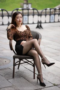 Xiao Jie Stunning Leopard Print Fashion Gallery by IESS Lemon Peel - image 14