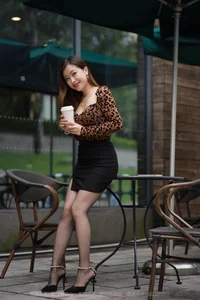 Xiao Jie Stunning Leopard Print Fashion Gallery by IESS Lemon Peel - image 8
