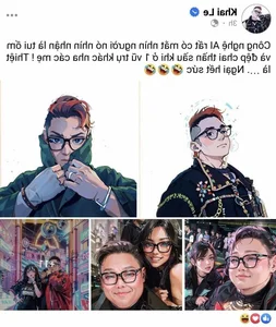 AI Animation Trends: Vietnamese Celebrities Transform into Cartoon Characters on Social Media - image 0