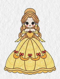 125+ Simple and Beautiful Princess Drawing Ideas for Little Girls - image 1
