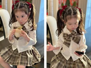 Celebrity Daughter's High Earnings and Her Elaborate Preschool Hairstyles - image 11