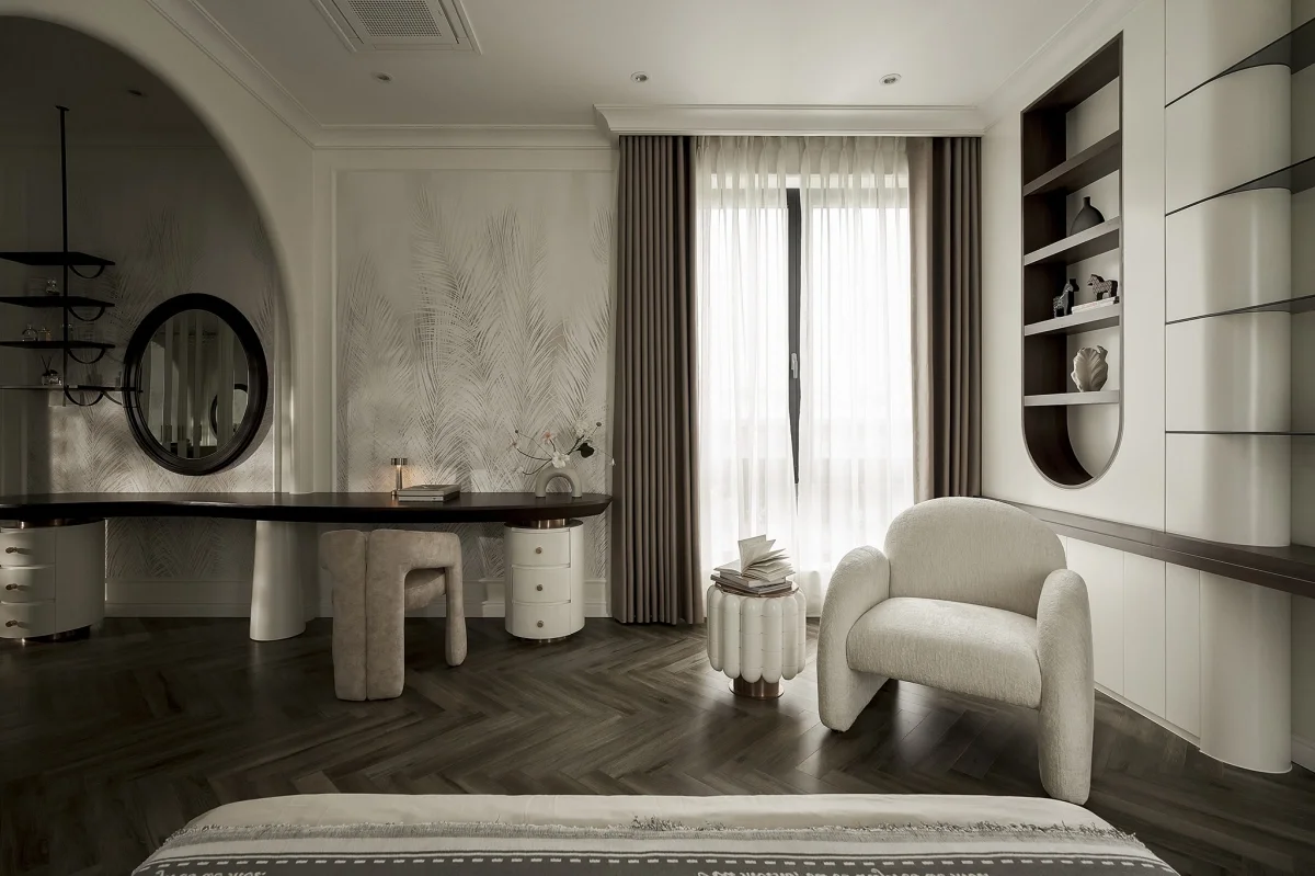 Modern Villa Design: Blending Dual Interior Styles for the Ultimate Family Home
